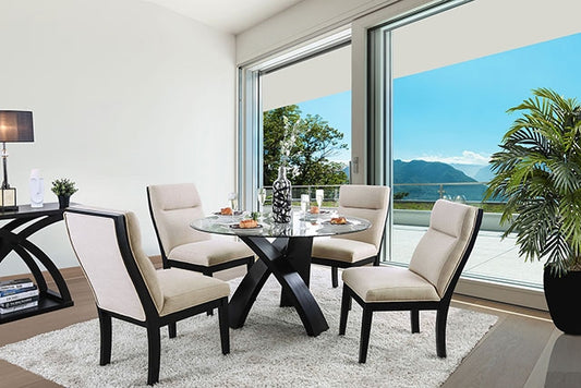 Jasmin - 5 Pc Dining Table Set