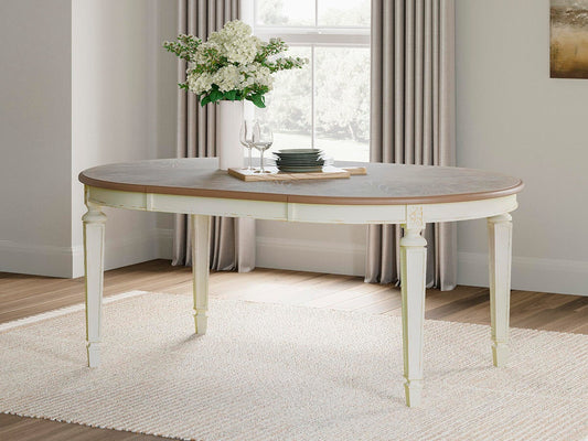 Mesa de comedor ovalada EXT Realyn