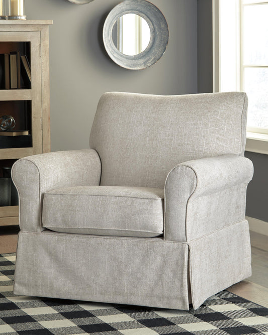 Sillón giratorio con reposapiés Searcy