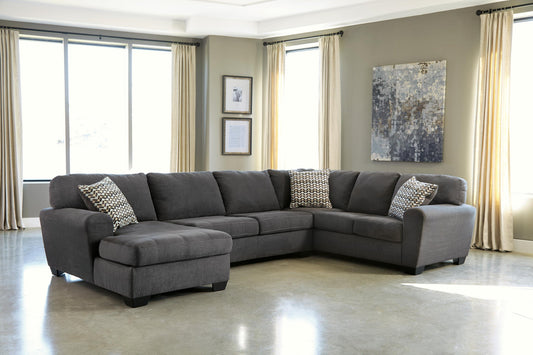 Seccional de 3 piezas Ambee con chaise longue