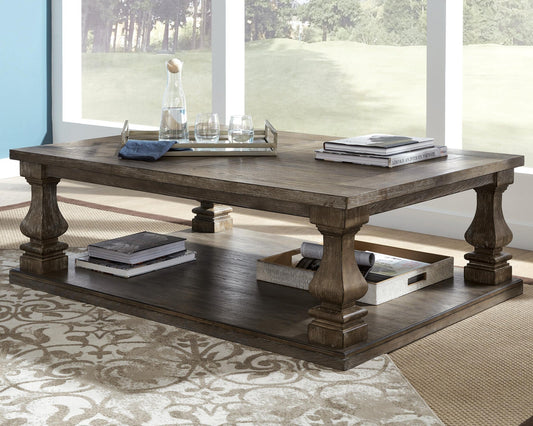 Mesa de cóctel rectangular Johnelle