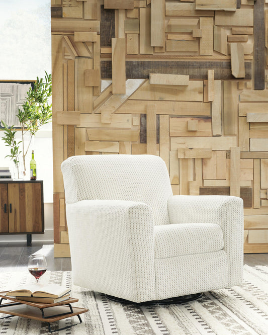 Sillón giratorio con reposapiés Herstow