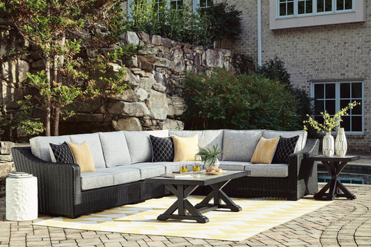 Seccional de exterior de 4 piezas Beachcroft