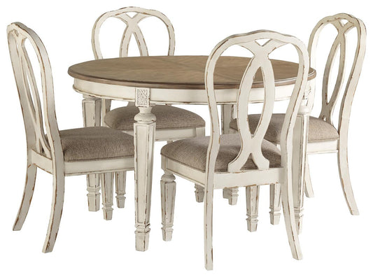 Mesa de comedor y 4 sillas Realyn