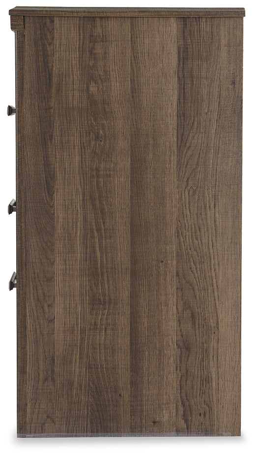 Mesita de noche con dos cajones Juararo