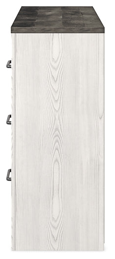 Cómoda de seis cajones Gerridan