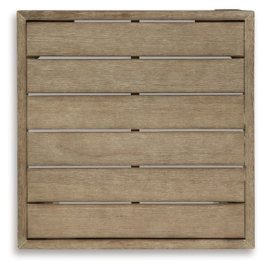 Mesa auxiliar cuadrada Silo Point