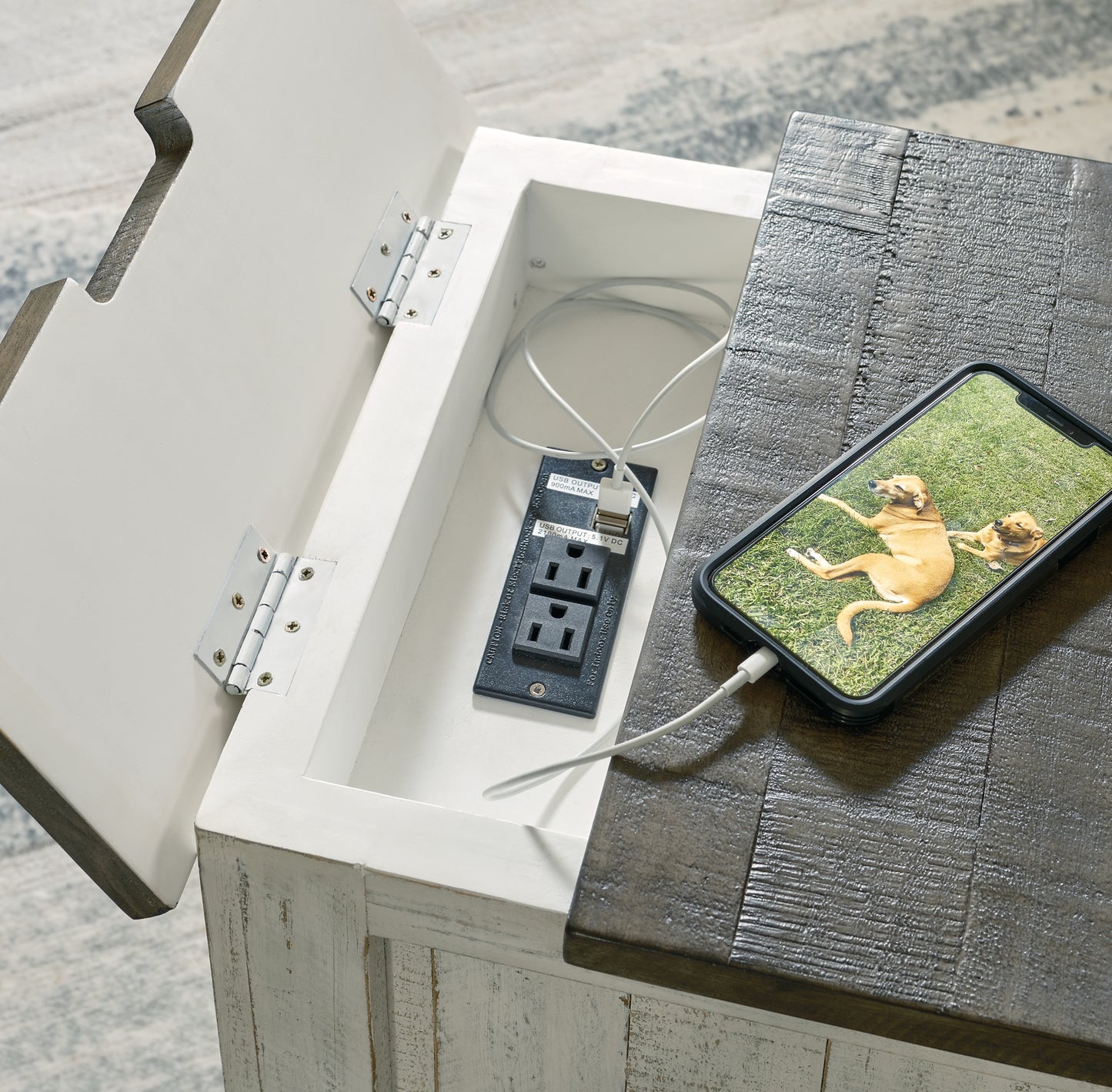 Mesa auxiliar con silla Havalance