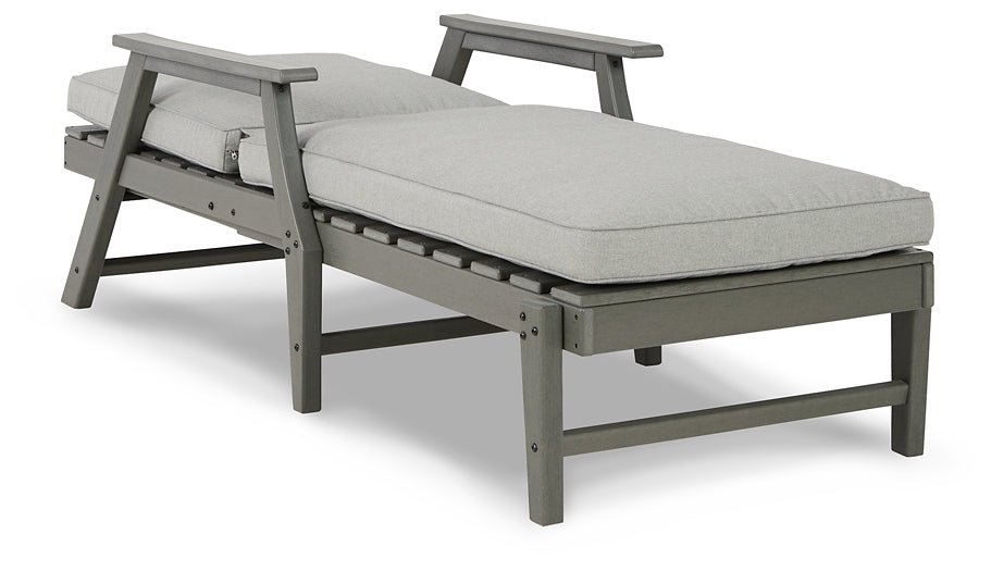 Chaise longue Visola con cojín