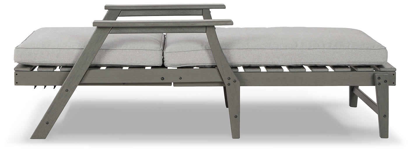 Chaise longue Visola con cojín