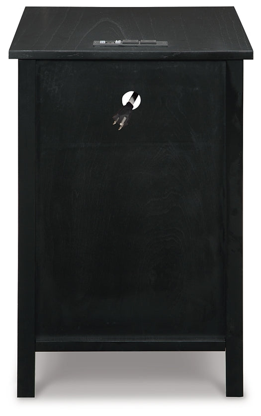 Mesa auxiliar con silla Treytown