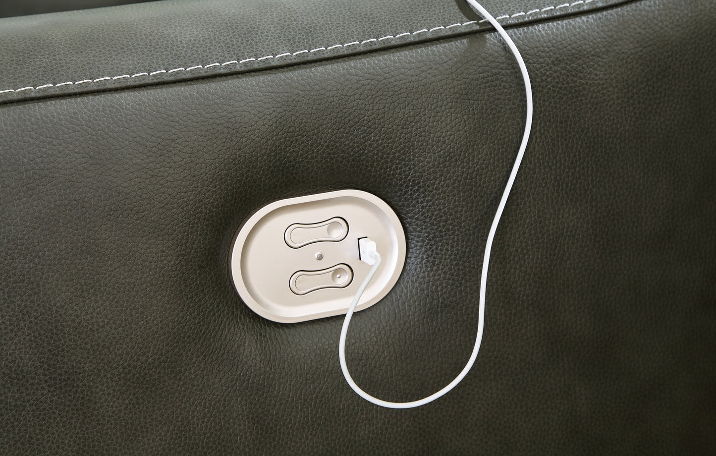 Seccional reclinable eléctrico de 7 piezas Center Line