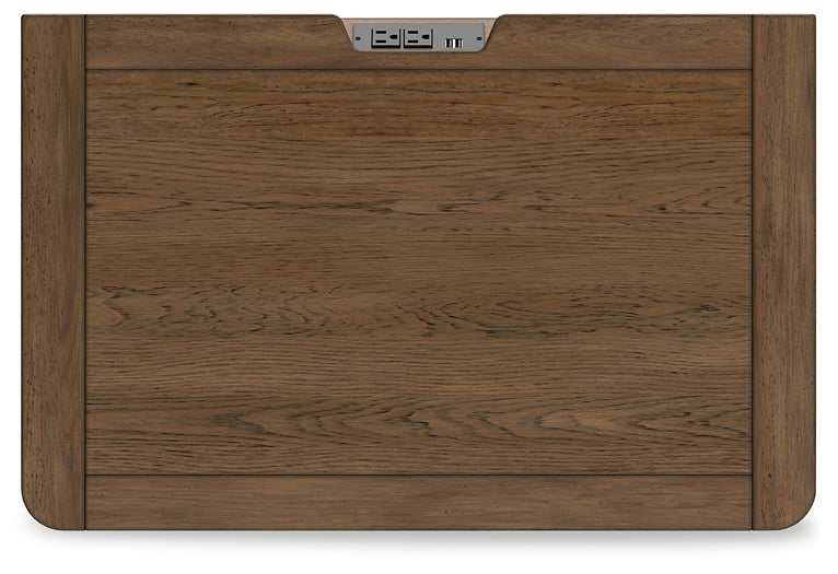 Mesilla de noche de dos cajones Cabalynn