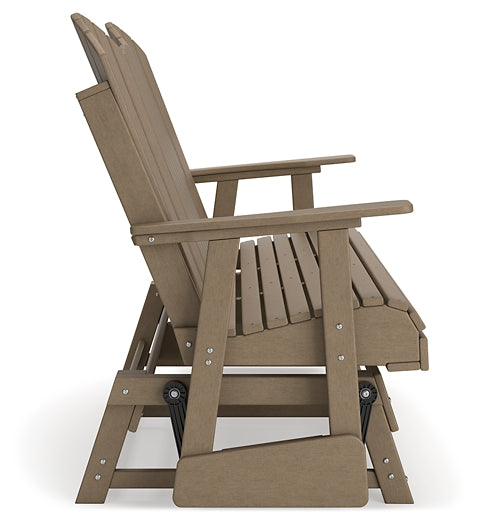 Mecedora Hyland Wave Glider Loveseat