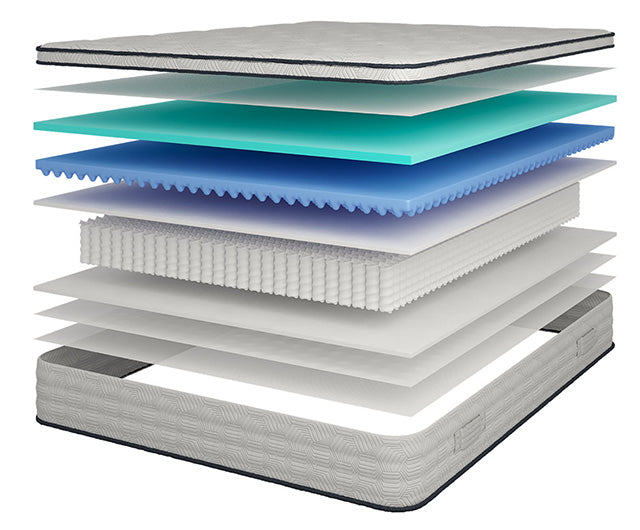 Salvia - 12" Full Hybrid Pocket Coil Mattress