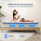 Salvia - 12" Full Hybrid Pocket Coil Mattress