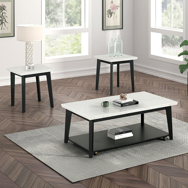 Thisted - Square Marble End Table