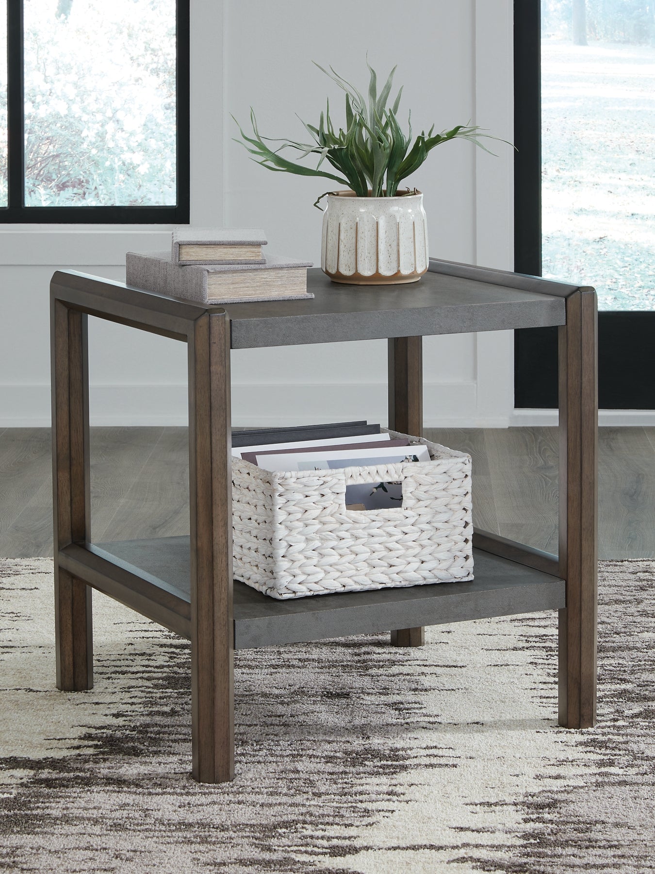 Kallenny Rectangular End Table