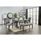 Alfred - 6 Pc Dining Table Set w/ Bench