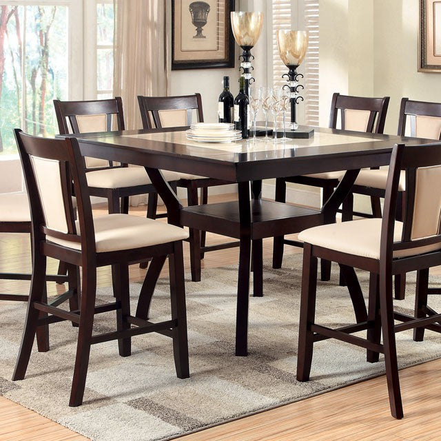 Brent - 9 Pc Counter Ht Table Set