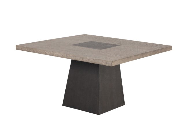 Broager - 5 Pc Dining Table Set (White Caster Chairs)