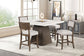 Grasten - 5 Pc Counter Ht Table Set