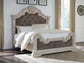 Bruchandi California King Upholstered Panel Bed