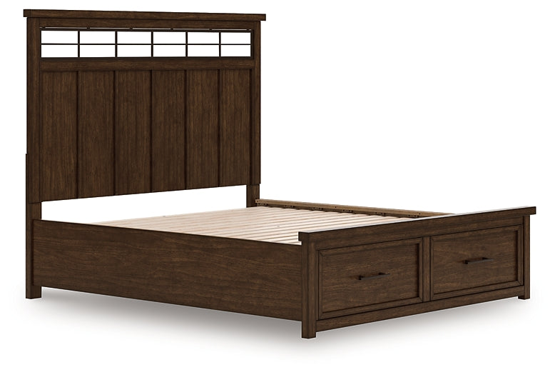 Taffenbrook California King Panel Storage Bed