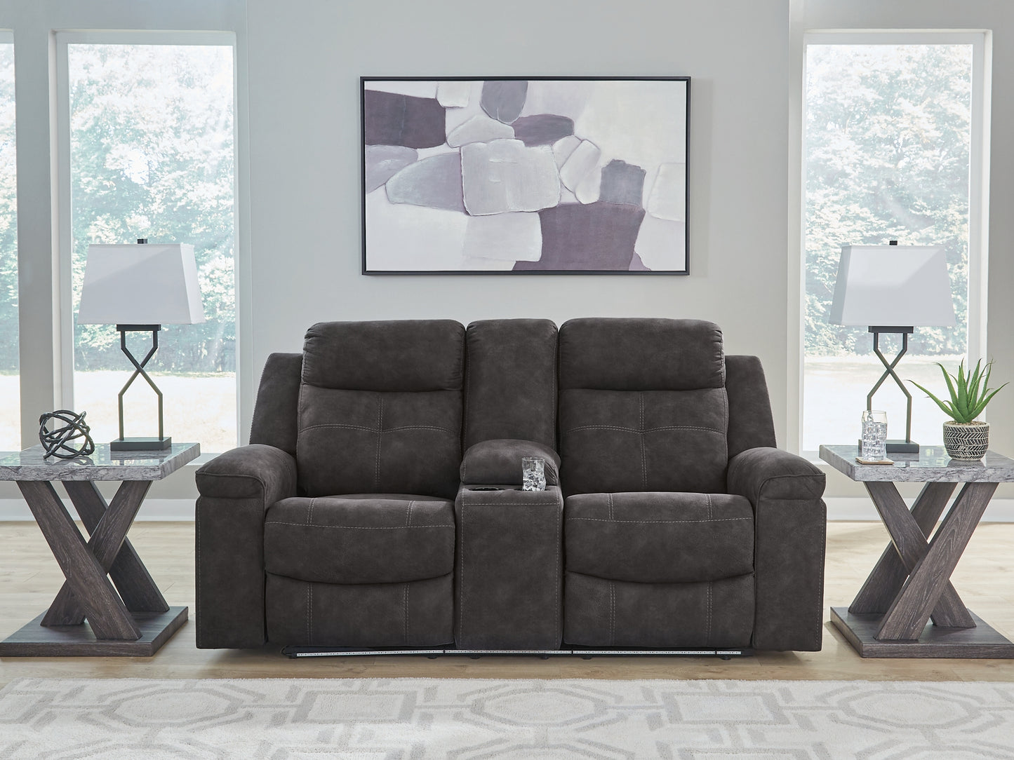 Brysonview DBL Rec Loveseat w/Console