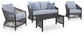 Bridges Beach Love/Chairs/Table Set (4/CN)