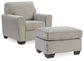 Cashton Chair and Ottoman