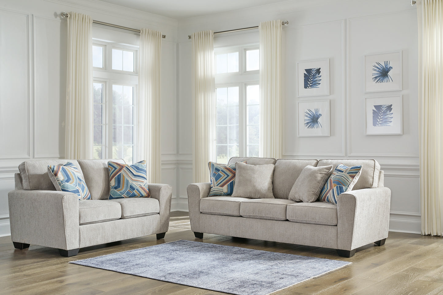 Cashton Sofa, Loveseat, Chair and Ottoman