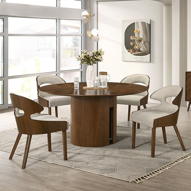 Hillerod - 5 Pc. Round Dining Table Set