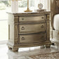 Fromberg - Nightstand w/ Marble Top