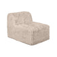 Nappi - Large L-Sectional w/ Ottoman (Compressed Foam)