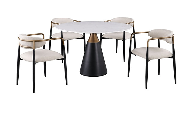 Hobro - 5 Pc. Dining Table Set