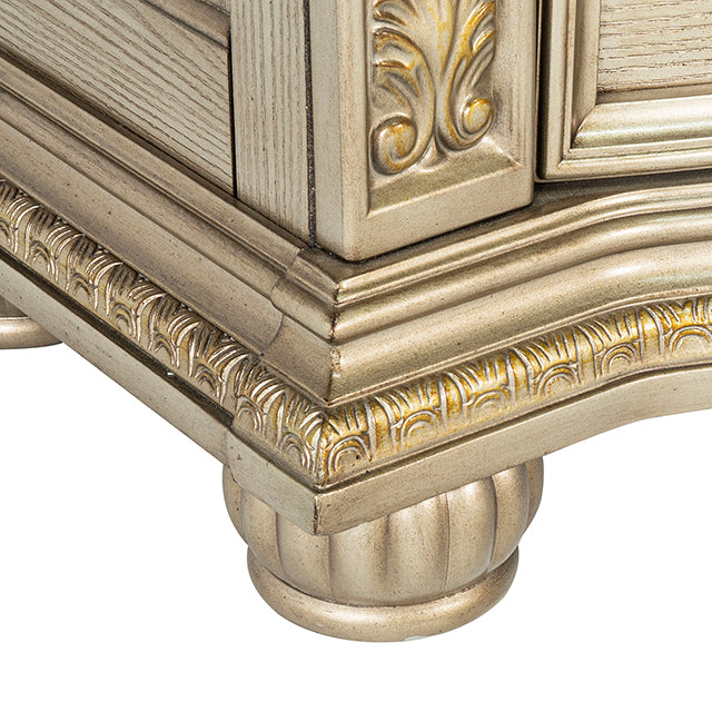 Fromberg - Nightstand w/ Marble Top