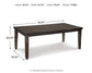 Mesa de comedor RECT EXT de Haddigan