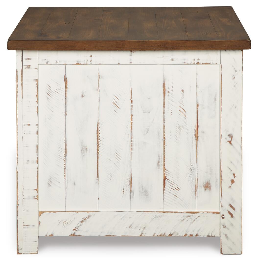 Mesa auxiliar rectangular Wystfield