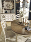 Mesa de comedor ovalada EXT Realyn