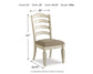 Silla auxiliar UPH de comedor Realyn (2 unidades)