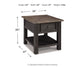 Mesa auxiliar rectangular Tyler Creek