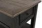 Mesa auxiliar rectangular Tyler Creek