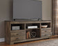 Mueble de TV LG Trinell con opción de chimenea