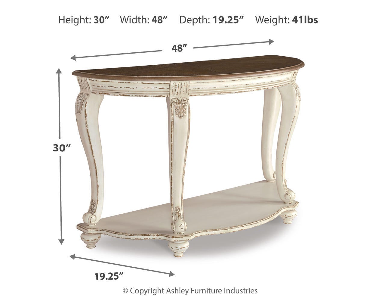 Mesa de sofá Realyn