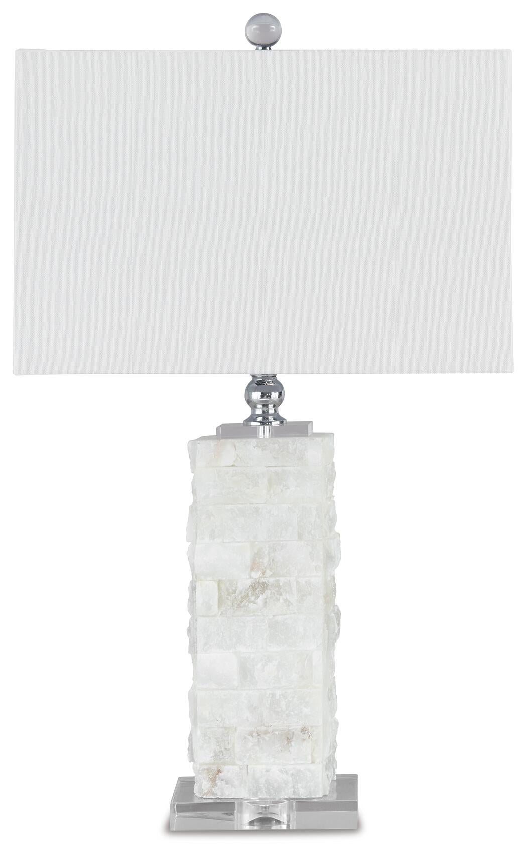 Lámpara de mesa de alabastro Malise (1/CN)