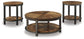 Juego de mesa auxiliar Roybeck (3 piezas)