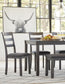 Juego de mesa RECT DRM de Bridson (6 piezas)