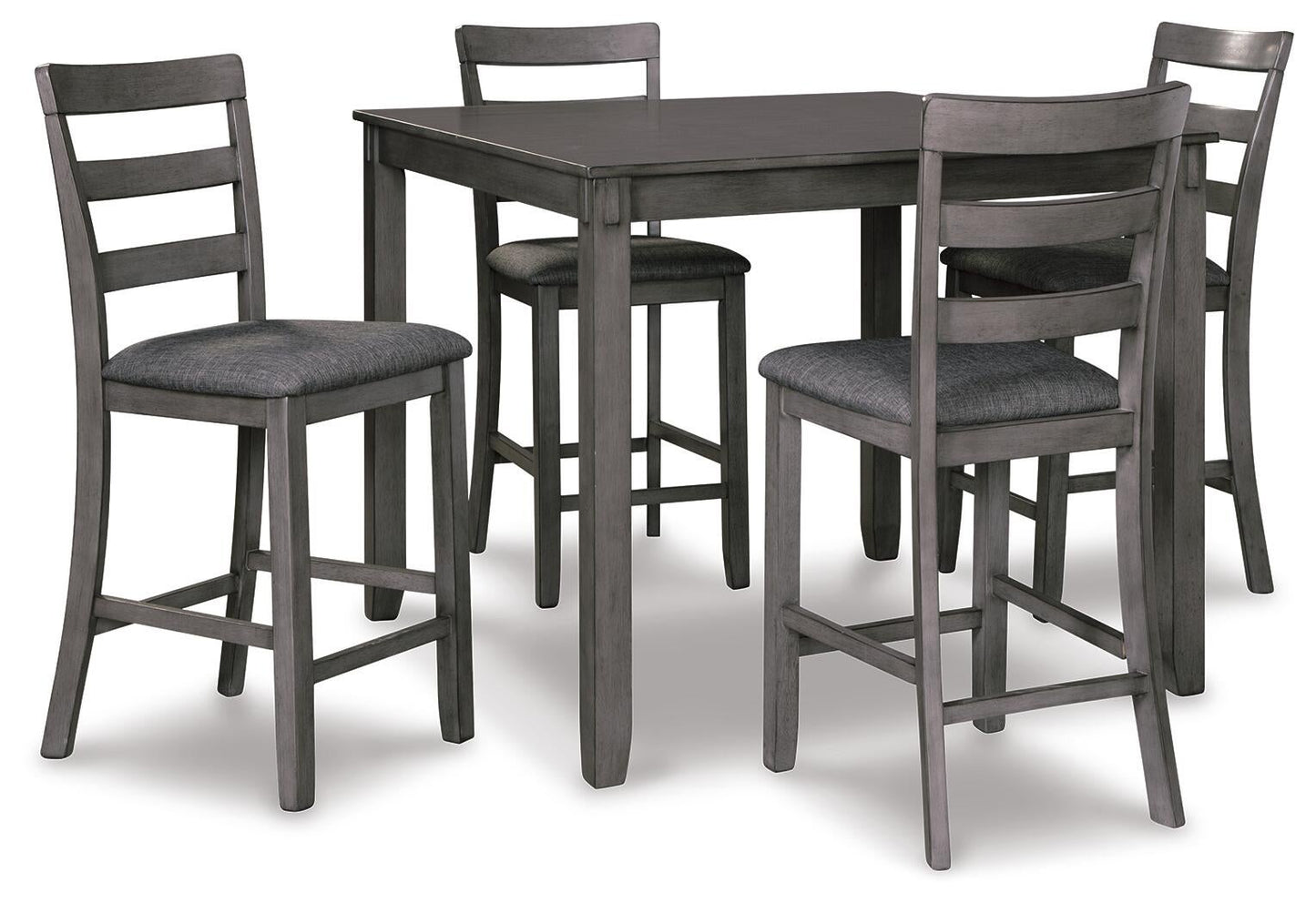 Juego de mesa de centro cuadrada Bridson (5 unidades)