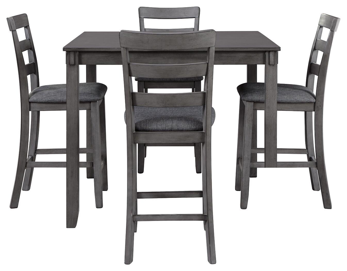 Juego de mesa de centro cuadrada Bridson (5 unidades)